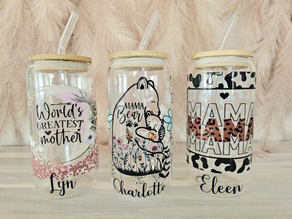 Mum Libby Glass Tumblers