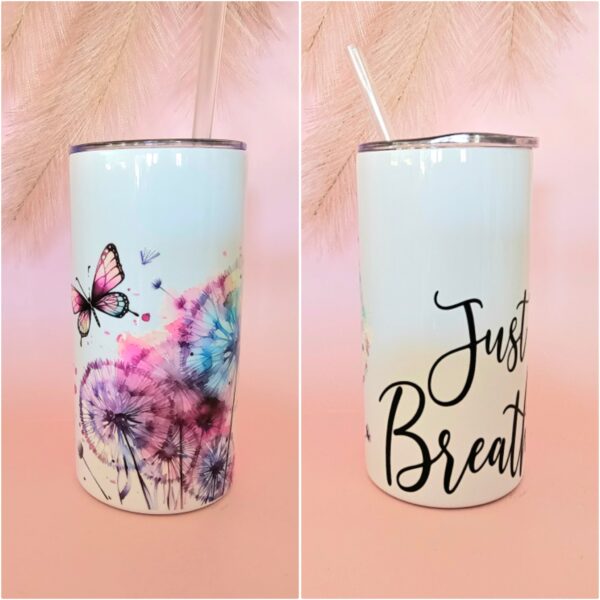 Just Breathe Stainless-Steel Tumbler