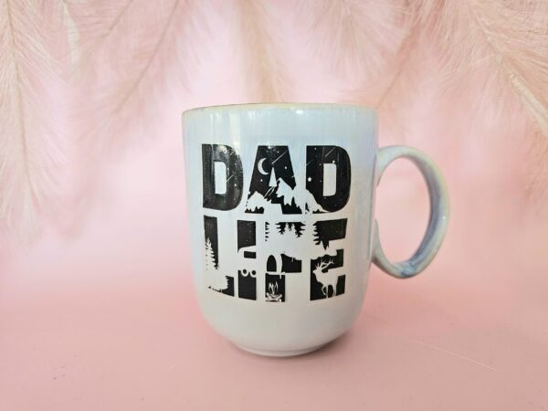 Dad Life - Camping Design Mug - Image 2