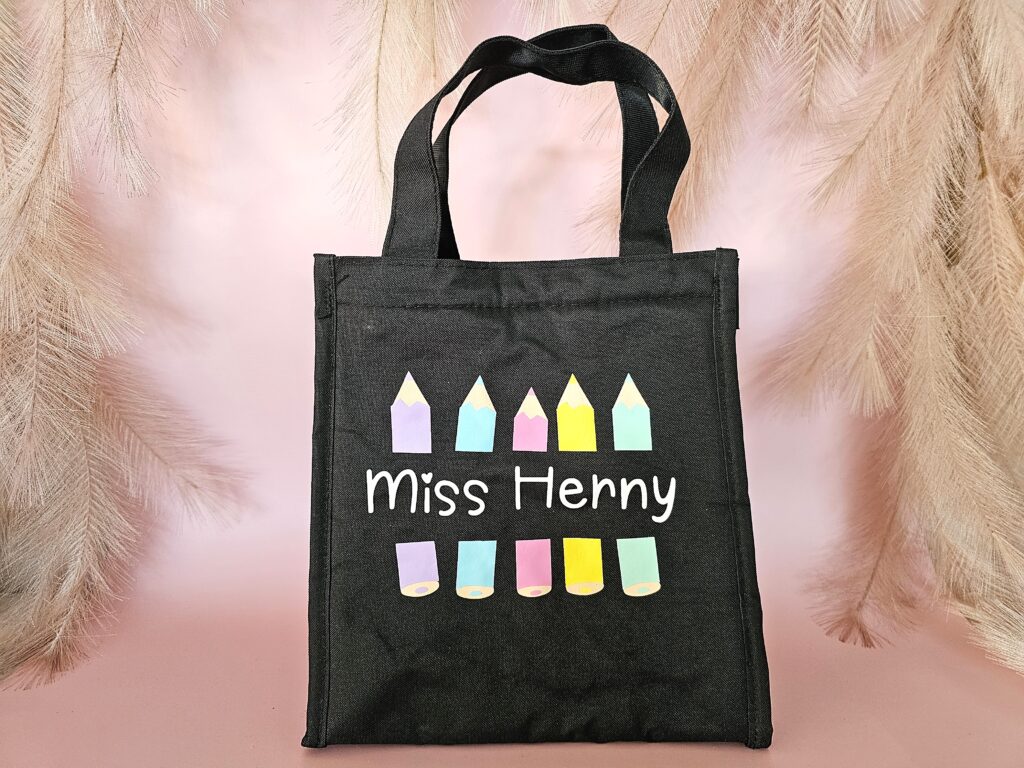 Personalised Lunch Bags Pencils Bee Kind Designs