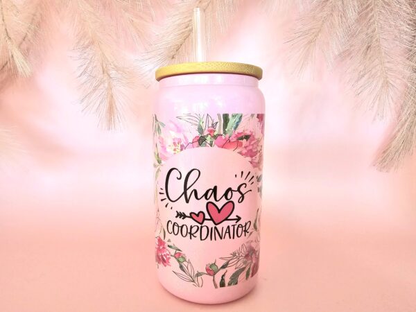 Chaos Coordinator  Glass Libby 16oz