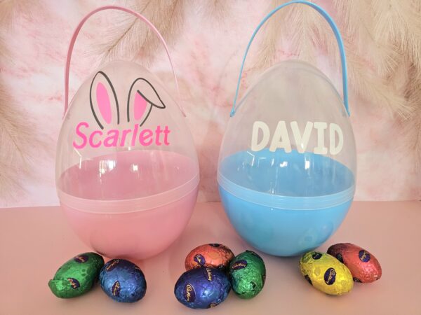 Personalised JUMBO Easter Egg Holder - Image 2