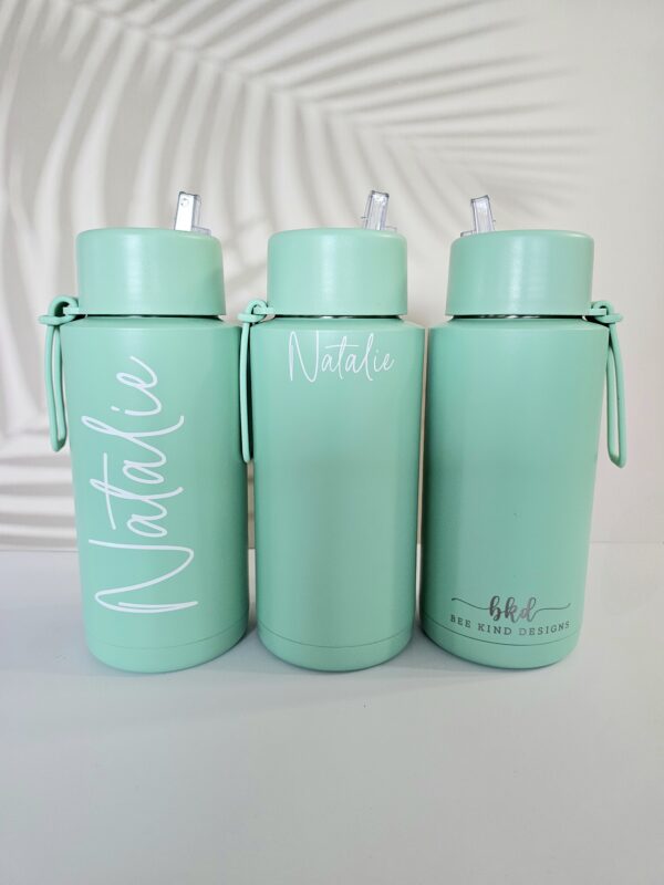 Mint 1 Ltr Ceramic/Stainless Steel Drink Bottle