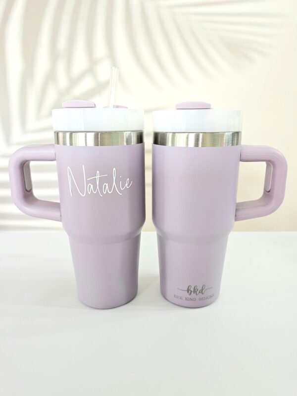 PURPLE- 20oz Tumbler, For Hot and Cold Drinks, Perfect for Adults and Kids.