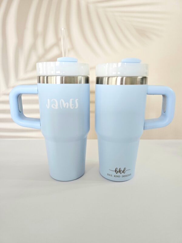 BLUE - 20oz Tumbler, For Hot and Cold Drinks, Perfect for Adults and Kids.