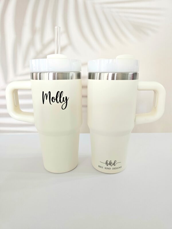 CREAM - 20oz Tumbler, For Hot and Cold Drinks, Perfect for Adults and Kids!